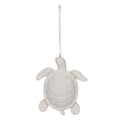 Christmas Sandy Sea Turtle Ornament